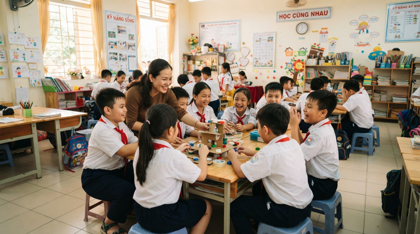 Lớp học kĩ năng sống tại sTARO