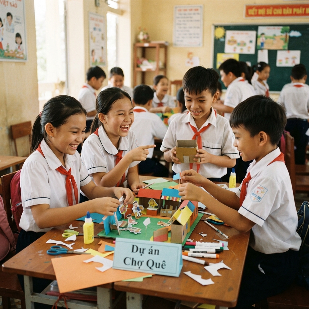 Học viên sTARO hoạt động nhóm