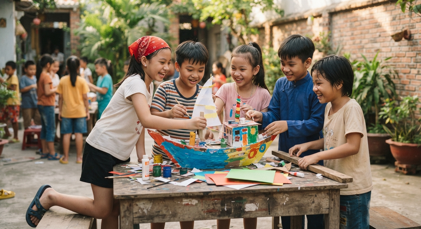 Học viên hoạt động nhóm